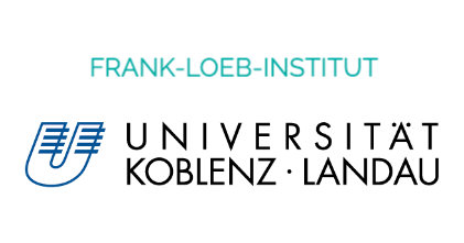 Logo der Universität Koblenz-Landau mit dem Zusatz Frank-Loeb-Institut