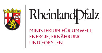 Logo des Ministeriums für Umwelt, Energie, Ernährung und Forsten RLP
