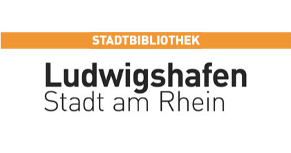 Logo der Stadt Ludwigshafen mit dem Zusatz Stadtbibliothek